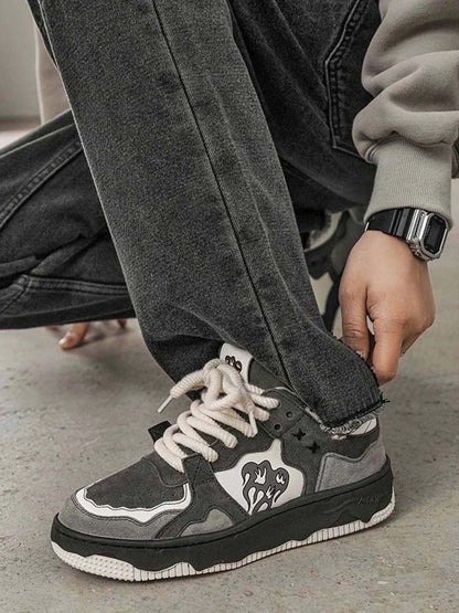 Men's Vintage Skate Shoes for Casual Street Style