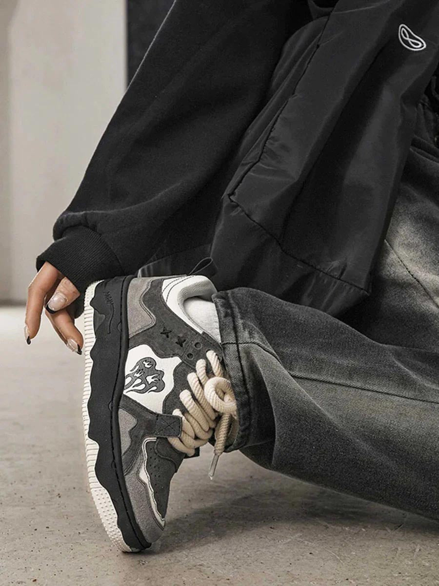 Men's Vintage Skate Shoes for Casual Street Style