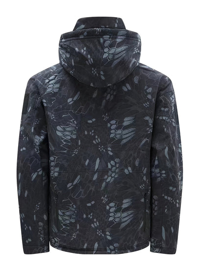 Men's Warm Fleece Hooded Jacket