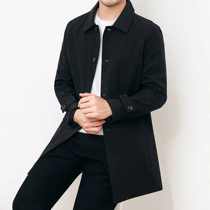 Men's Water-Resistant Windbreaker Jacket