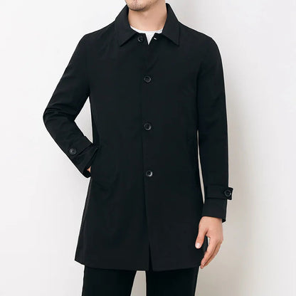 Men's Water-Resistant Windbreaker Jacket
