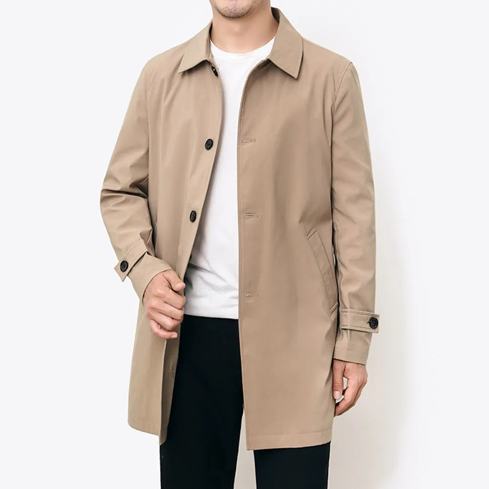 Men's Water-Resistant Windbreaker Jacket