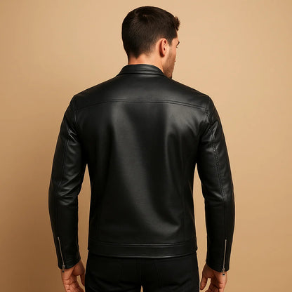 Men's Waterproof Biker Jacket