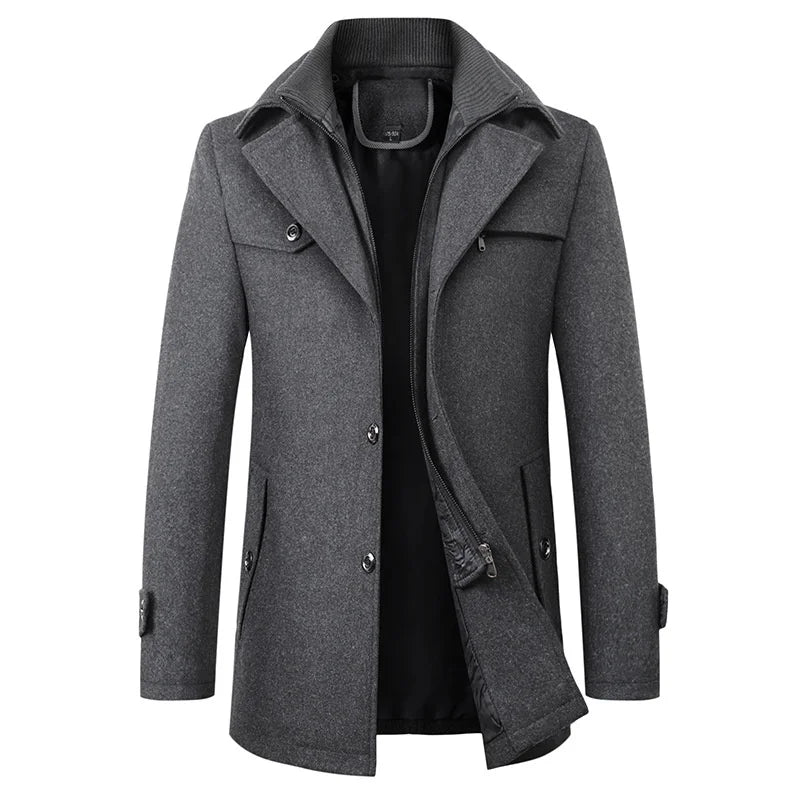 Men's Waterproof Business Winter Jacket