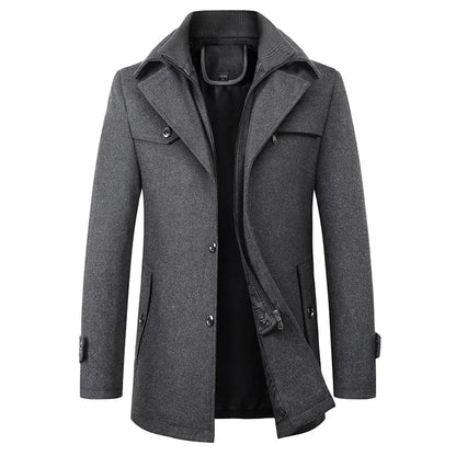 Men's Waterproof Business Winter Jacket