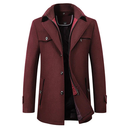 Men's Waterproof Business Winter Jacket