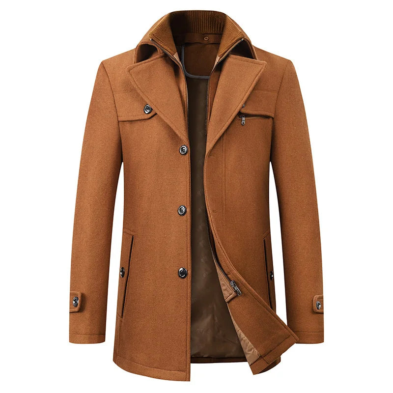 Men's Waterproof Business Winter Jacket