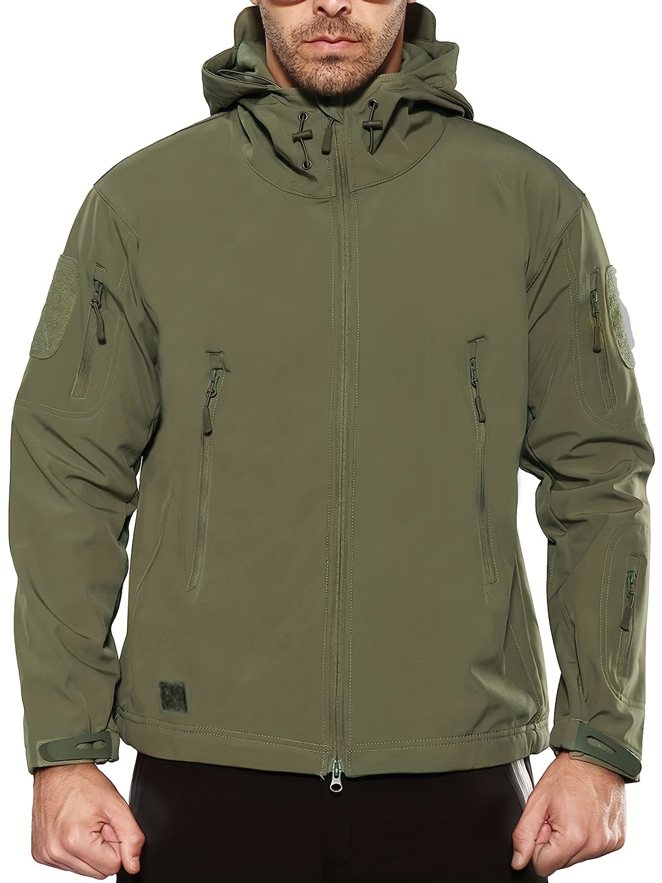 Men's Waterproof Hooded Jacket