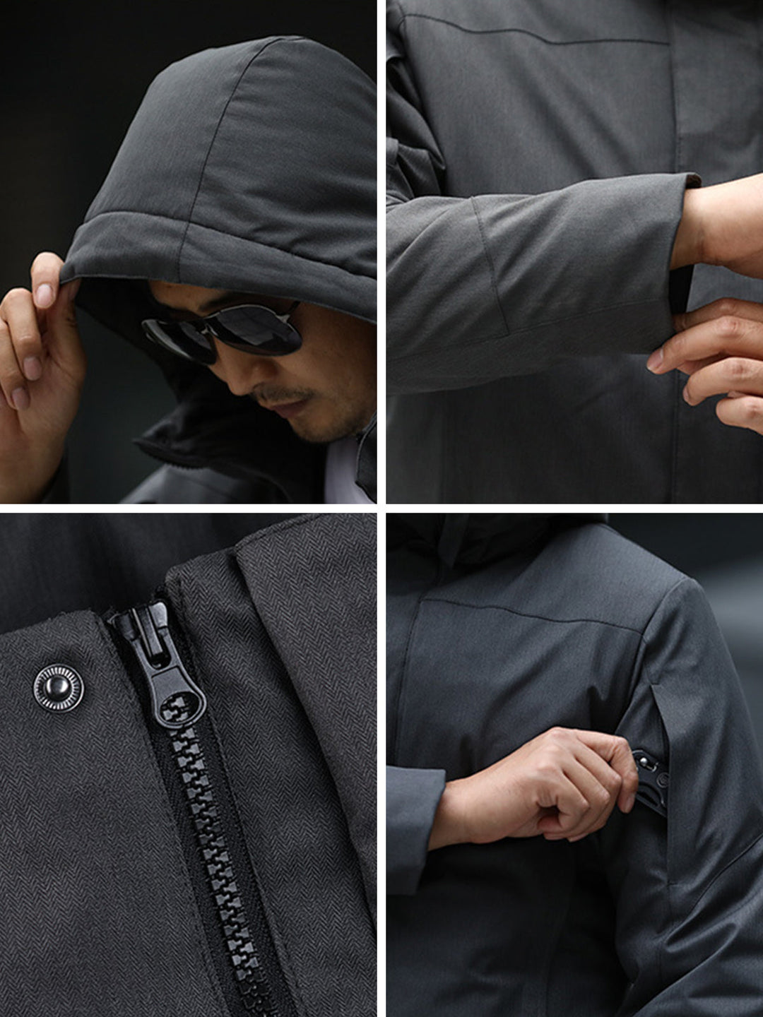 Men's Waterproof Insulated Winter Jacket for Outdoor Adventures