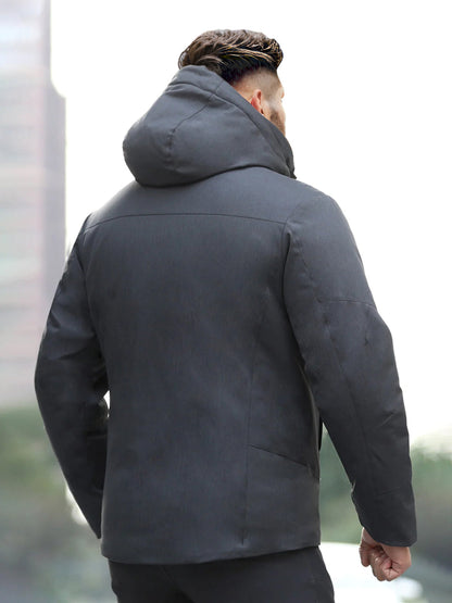 Men's Waterproof Insulated Winter Jacket for Outdoor Adventures