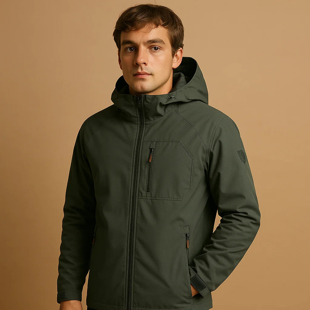 Men's Waterproof Lightweight Windbreaker Jacket