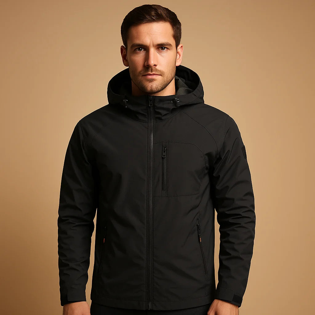 Men's Waterproof Lightweight Windbreaker Jacket