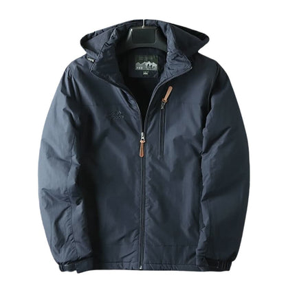 Men's Waterproof Outdoor Jacket with Hood