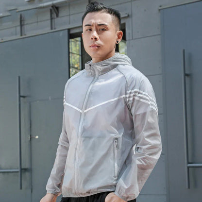 Men's Waterproof Outdoor Jacket with Hood