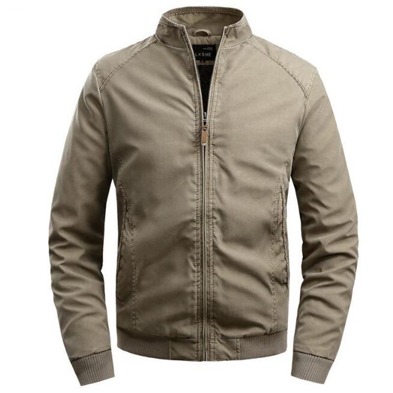 Men's Waterproof Windbreaker Jacket for Outdoor Activities