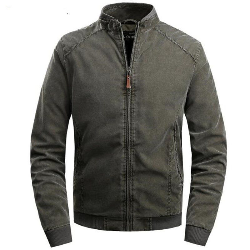 Men's Waterproof Windbreaker Jacket for Outdoor Activities