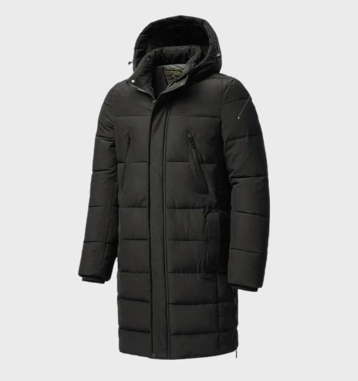 Men's Waterproof Winter Jacket Parka with Hood