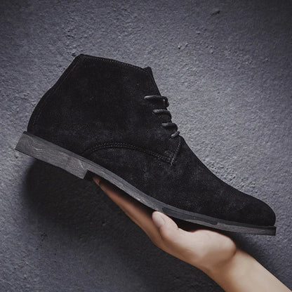 Men's Western Suede Boots