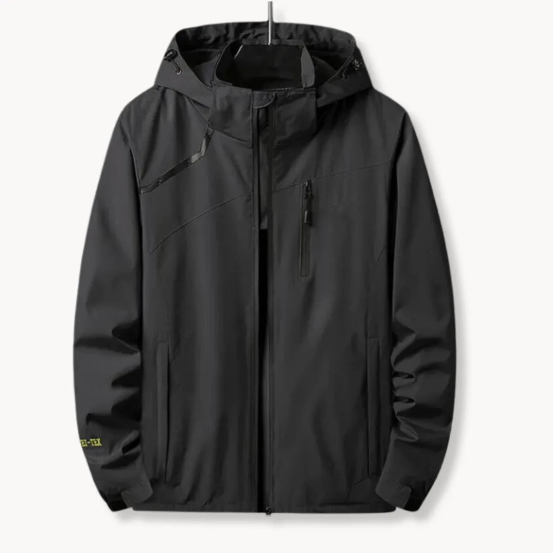 Men's Windbreaker Jacket with Hood