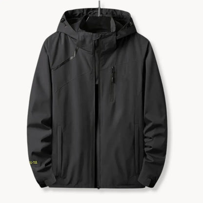 Men's Windbreaker Jacket with Hood