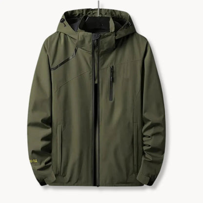 Men's Windbreaker Jacket with Hood