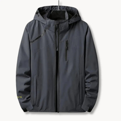 Men's Windbreaker Jacket with Hood