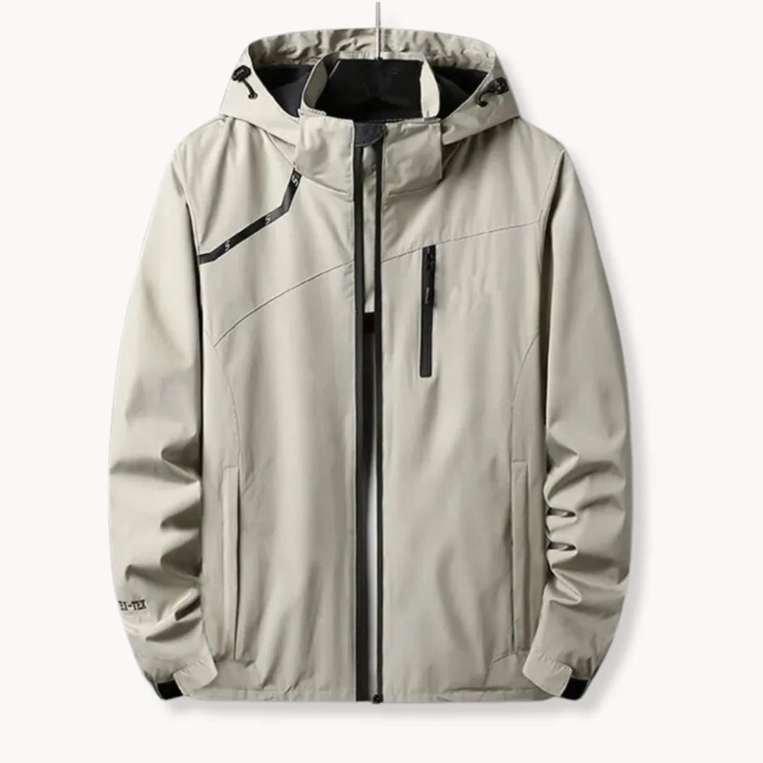 Men's Windbreaker Jacket with Hood