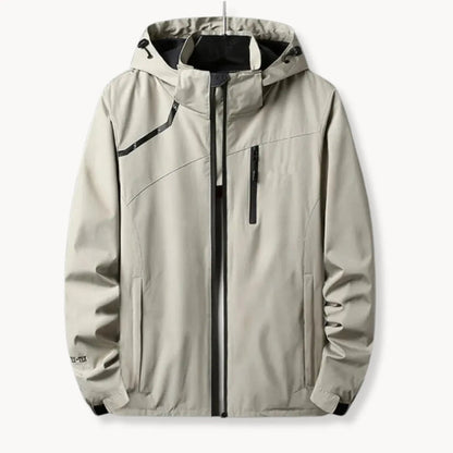 Men's Windbreaker Jacket with Hood