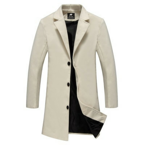 Men's Windproof Long Jacket
