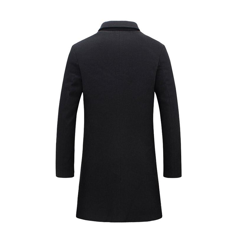 Men's Windproof Long Jacket
