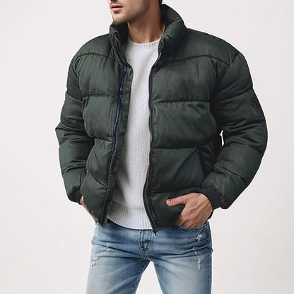 Men's Winter Jacket - Versatile Buffer Coat for Outdoor Adventure