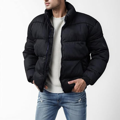 Men's Winter Jacket - Versatile Buffer Coat for Outdoor Adventure