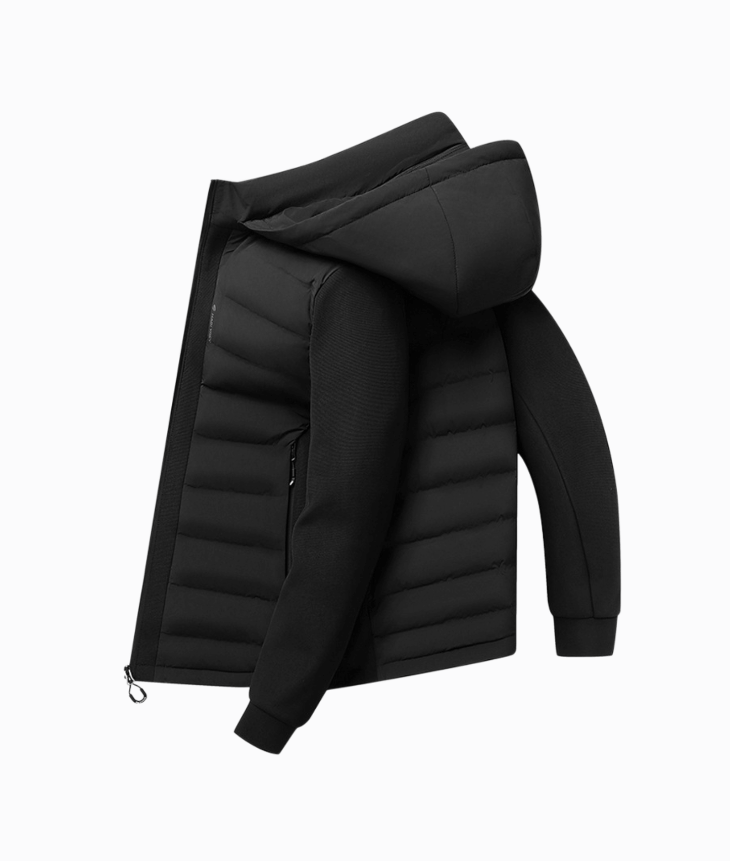 Men’s Winter Jacket – Warm Knitted Layer
