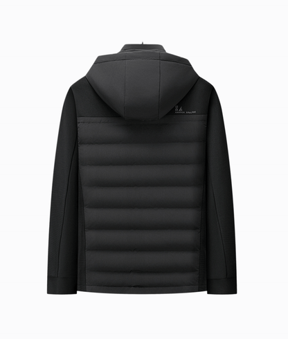 Men’s Winter Jacket – Warm Knitted Layer
