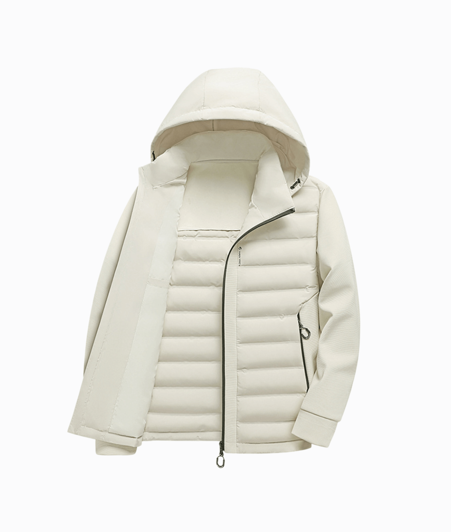 Men’s Winter Jacket – Warm Knitted Layer