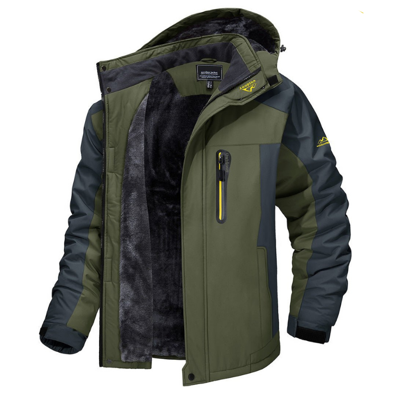 Men's Winter Jacket with Advanced Fabric Technology