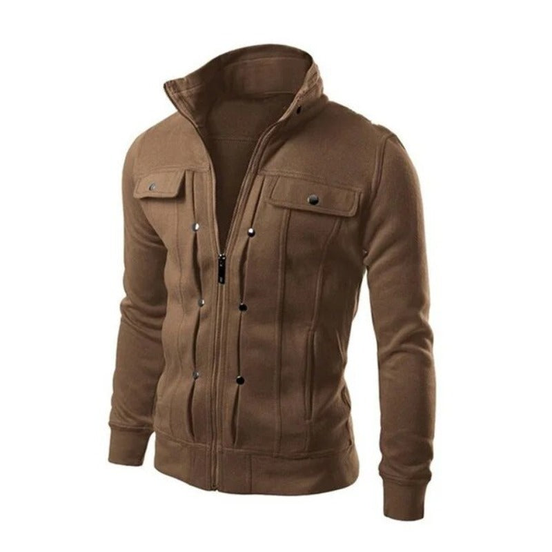 Men's Winter Vest with Collar