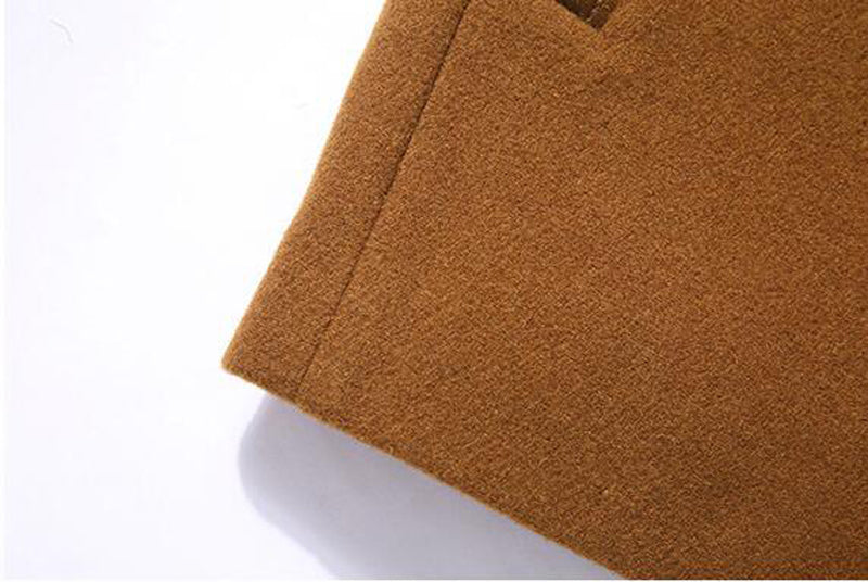 Men's Wool Detachable Shawl Coat