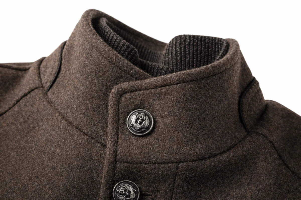 Men's Wool-Look Oliver Overcoat