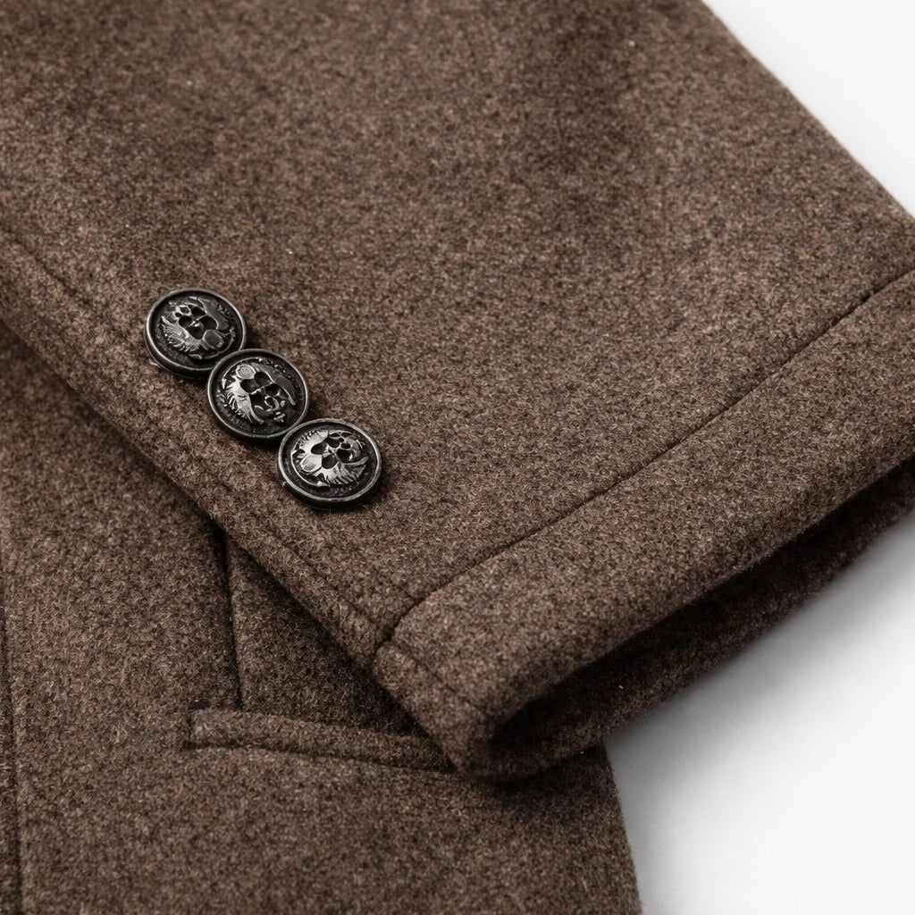 Men's Wool-Look Oliver Overcoat