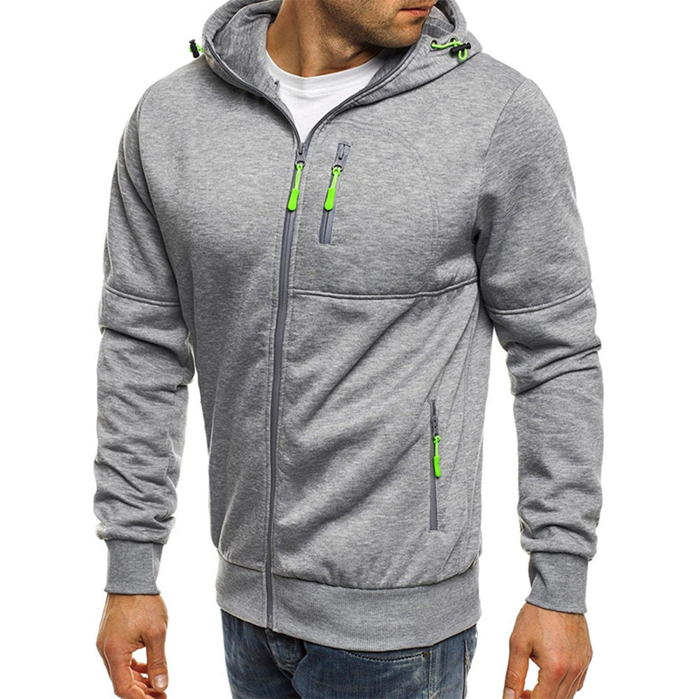 Men's Wool Zip-Up Hoodie