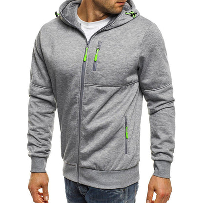 Men's Wool Zip-Up Hoodie