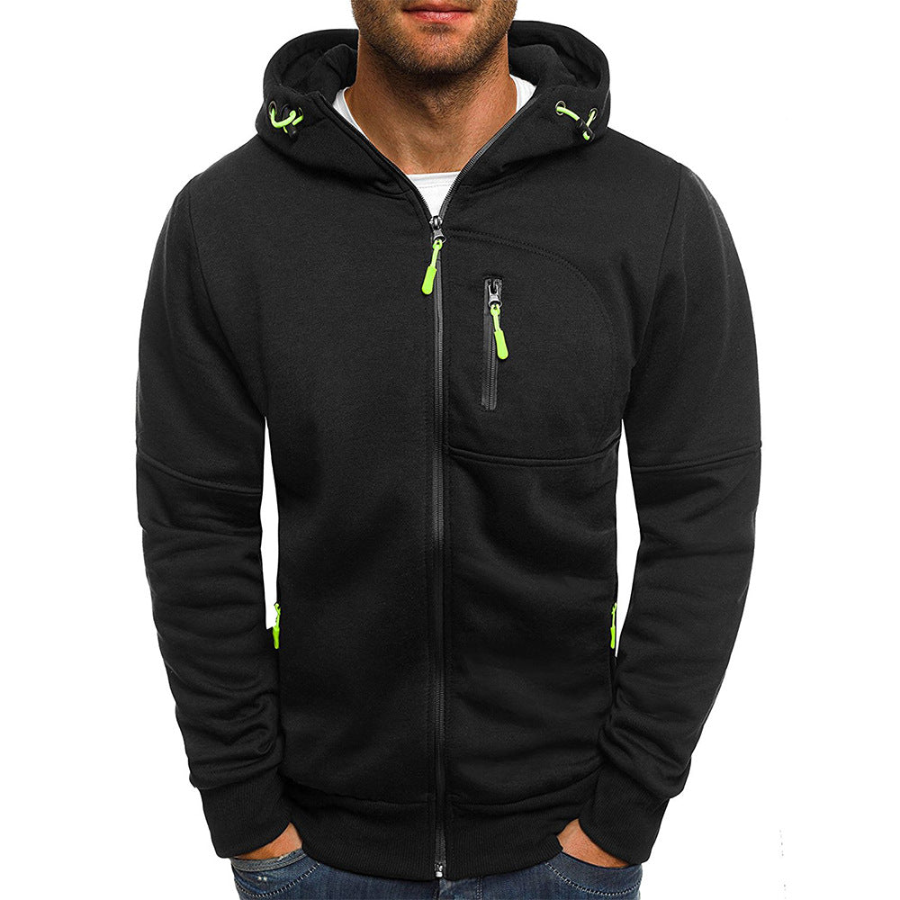 Men's Wool Zip-Up Hoodie