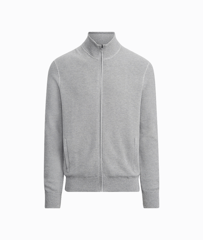 Men’s Zip Cardigan in Knit – Casual Winter Layer