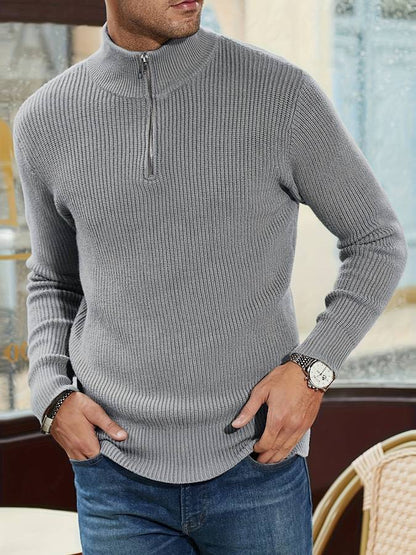 Men's Zip Sweater Regular Fit