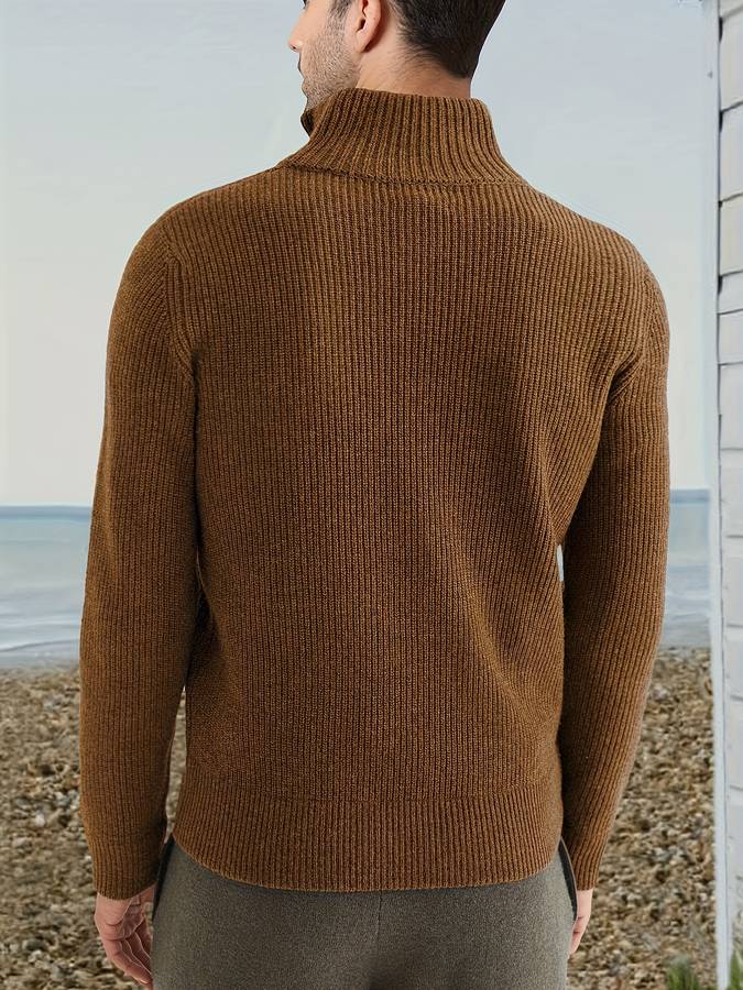 Men's Zip Sweater Regular Fit