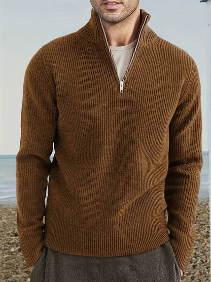 Men's Zip Sweater Regular Fit