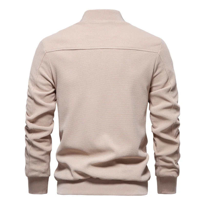 Men's Zip-Up Stand Collar Vest