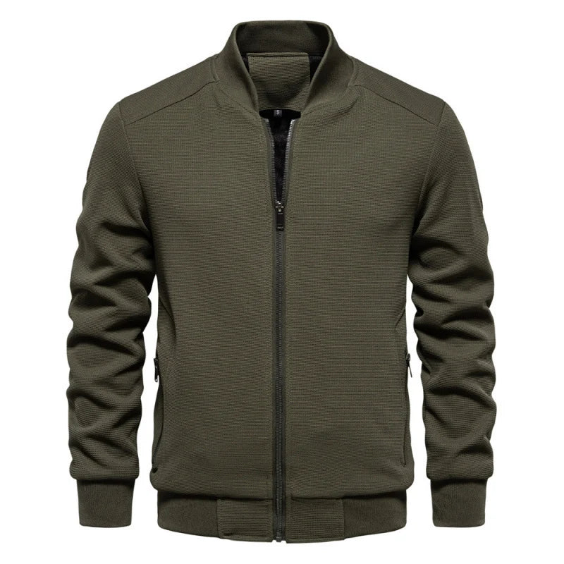 Men's Zip-Up Stand Collar Vest