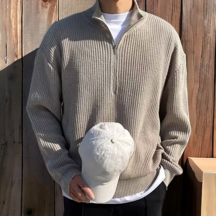 Men's Zip-Up Sweater